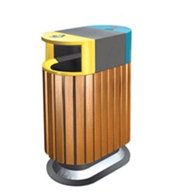 四平塑胶木垃圾桶LK-12A