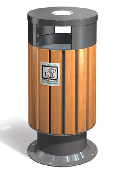 新疆 塑胶木垃圾桶LK-010A